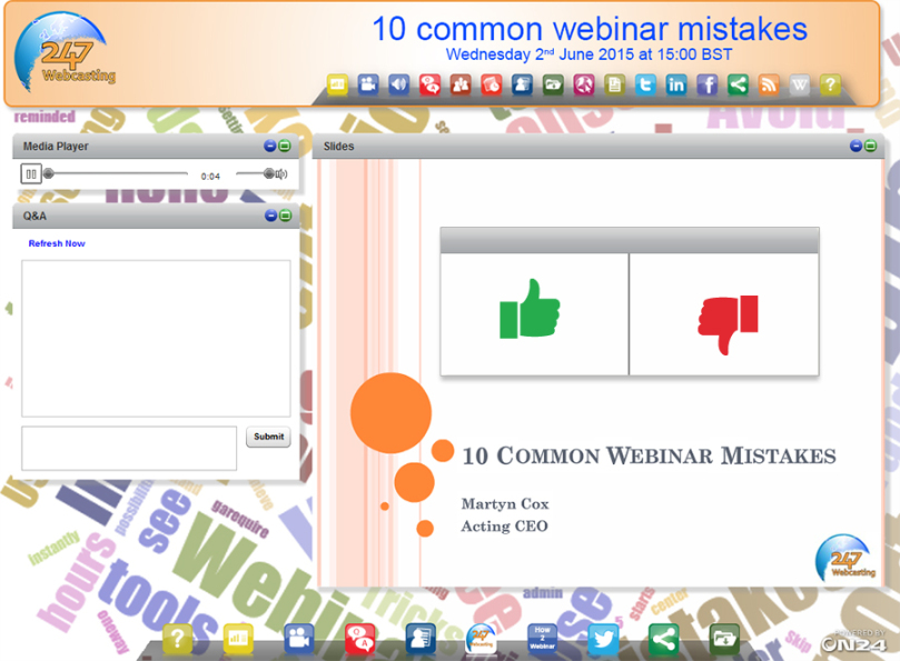Pulse Check allows a presenter to ask a question and quickly gauge audience participation